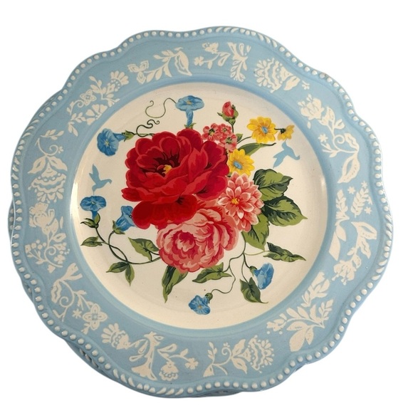 The Pioneer Woman Sweet Rose 10 pc. Dinnerware Set Floral Romantic Cottagecore - Picture 2 of 6
